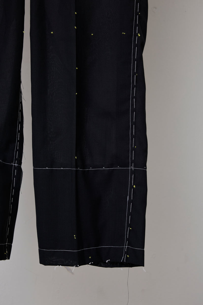 ARTISANAL SLACKS/SHEER WOOL
