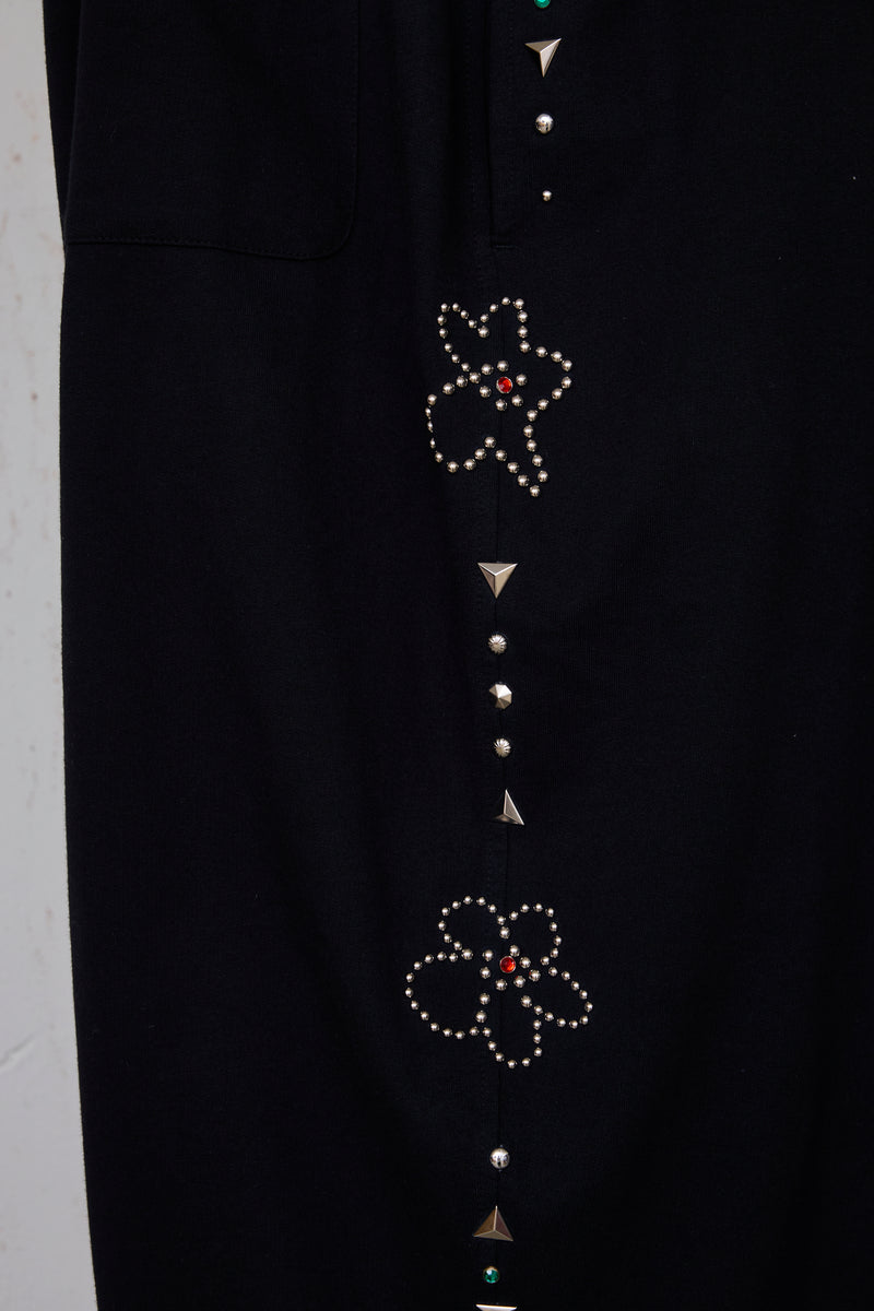 EMBELLISHED FLORAL JOGGERS