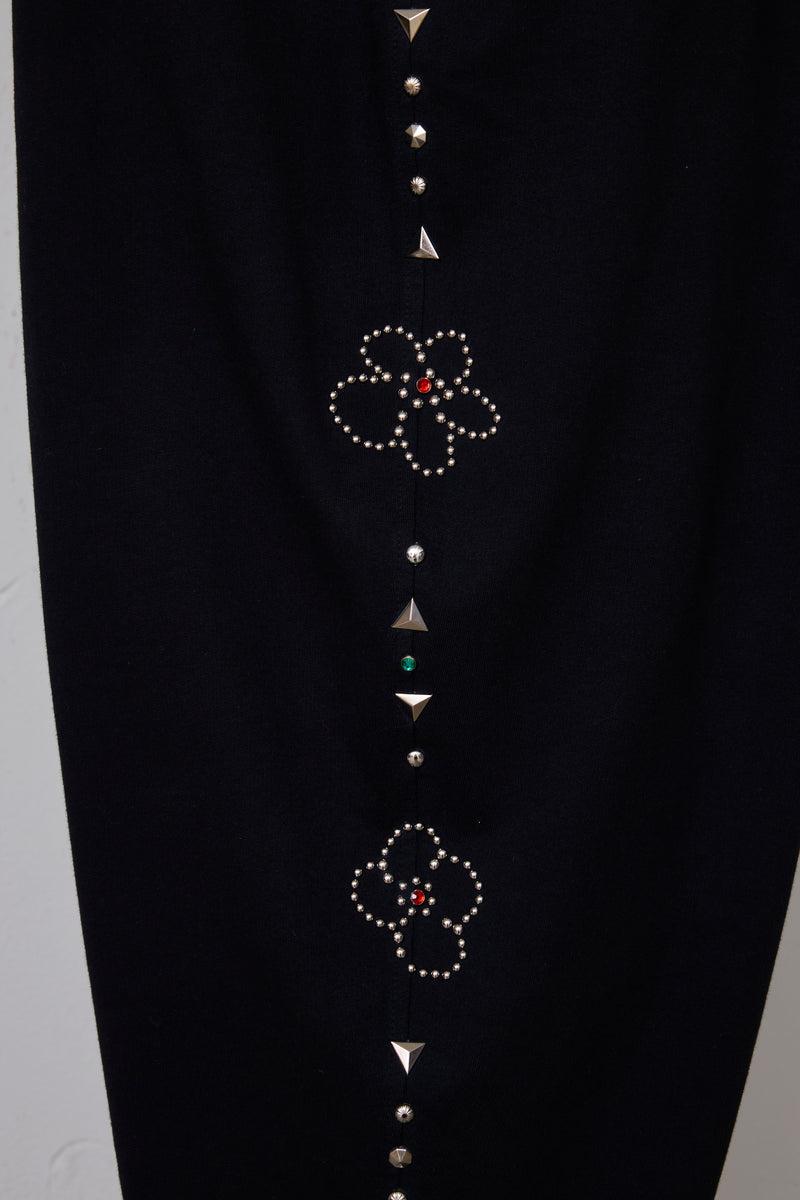 EMBELLISHED FLORAL JOGGERS