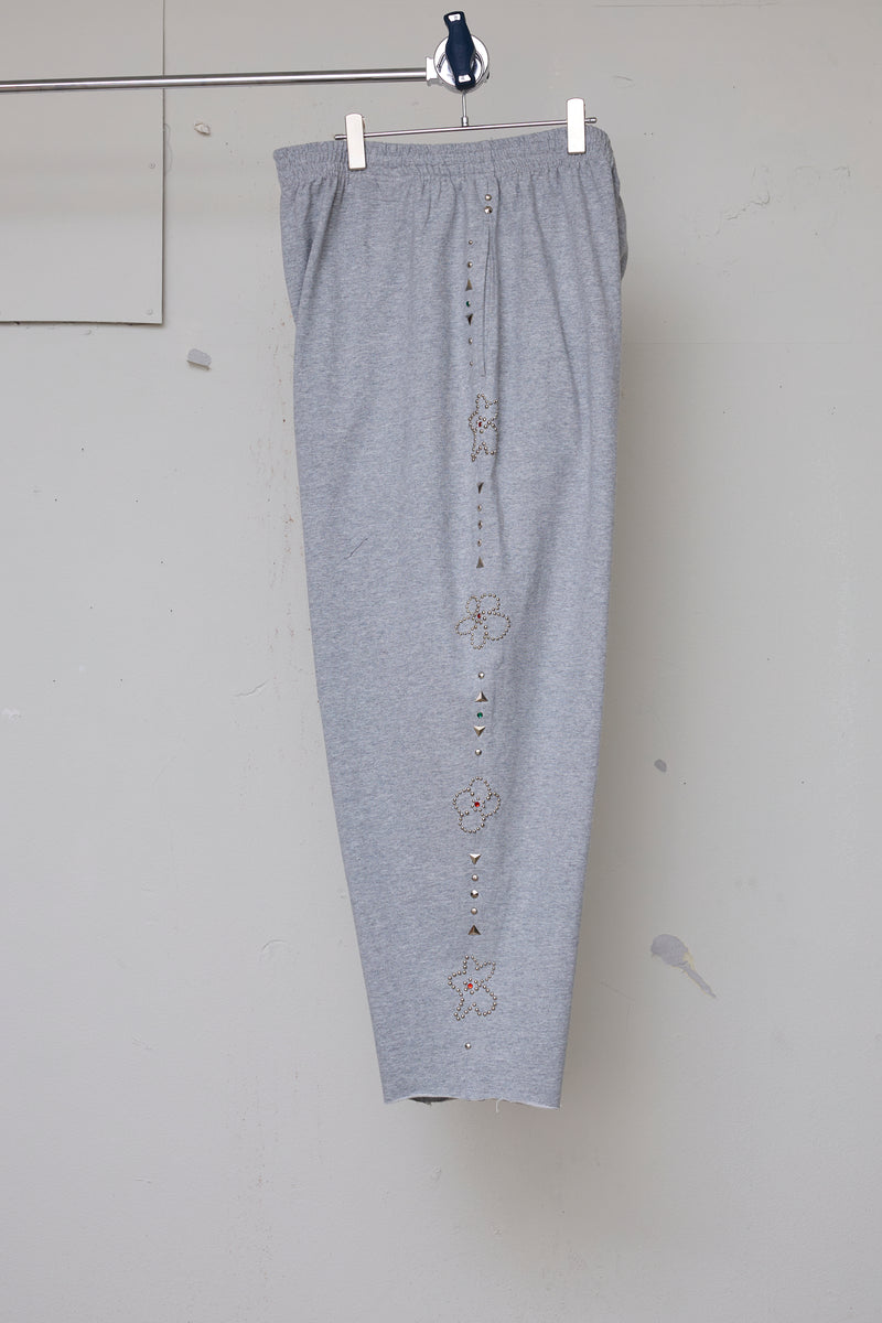 EMBELLISHED FLORAL JOGGERS