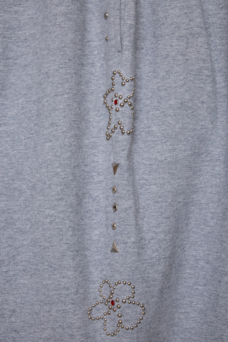 EMBELLISHED FLORAL JOGGERS