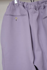 POLYESTER TRIPLE-WEAVE WIDE SLACKS
