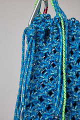 HANDCRAFTED REFLECTIVE PARACORD BAG/YU