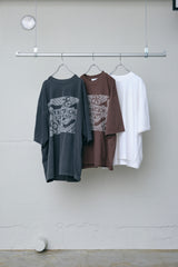 PI-DYED REACTION TWO-TONE TEE / WIKI