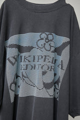 PI-DYED REACTION TWO-TONE TEE / WIKI