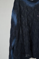 SPRAYED 3D CABLE LONG SLEEVE M