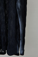 SPRAYED 3D CABLE LONG SLEEVE L