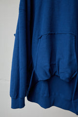 SHY BLUE GHOST INSIDE-OUT HOODIE / WIKI