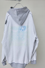 SHY BLUE GHOST INSIDE-OUT HOODIE / WIKI