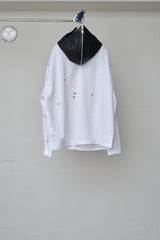 NINJA-SILHOUETTE LEATHER HOODED SP TOPS