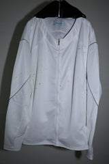 NINJA-SILHOUETTE LEATHER HOODED SP TOPS