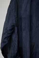 HIDDEN SIDE SHEER WRINKLE SHIRT