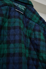 ULTRA-WIDE QUILTED FLANNEL SHIRT