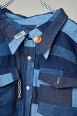 MAP OF INDIGO CRAFTED PATCHWORK JKT