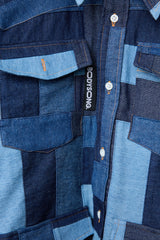MAP OF INDIGO CRAFTED PATCHWORK JKT