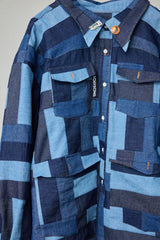 MAP OF INDIGO CRAFTED PATCHWORK JKT