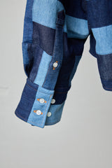 MAP OF INDIGO CRAFTED PATCHWORK JKT