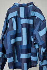 MAP OF INDIGO CRAFTED PATCHWORK JKT