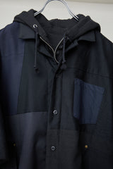 SUIT RECONSTRUCTED DOCKING HOODIE