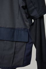SUIT RECONSTRUCTED DOCKING HOODIE