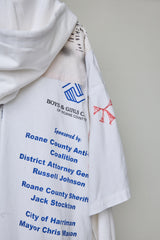 REVERSIBLE REMAKE TEE-HOODIE SHIRT-DOCKING