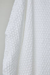 FOLD-OR-STRETCH FLOWER KNIT