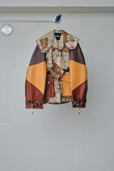 DEADSTOCK LEATHER MILITARY REBEL JKT1