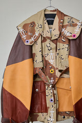 DEADSTOCK LEATHER MILITARY REBEL JKT1