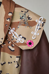DEADSTOCK LEATHER MILITARY REBEL JKT1