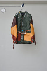 DEADSTOCK LEATHER MILITARY REBEL JKT2