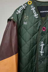 DEADSTOCK LEATHER MILITARY REBEL JKT2