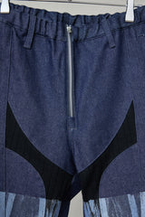 TECHNICAL REFLECT-COATED DENIM