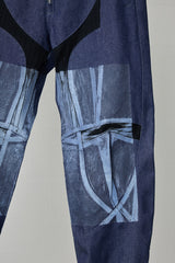 TECHNICAL REFLECT-COATED DENIM