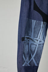 TECHNICAL REFLECT-COATED DENIM