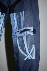 TECHNICAL REFLECT-COATED DENIM