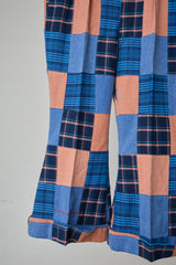 ARTISAN PATCHWORK TAILOR-MADE FLARE CAPRIS