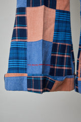 ARTISAN PATCHWORK TAILOR-MADE FLARE CAPRIS