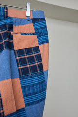 ARTISAN PATCHWORK TAILOR-MADE FLARE CAPRIS
