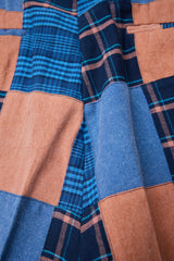 ARTISAN PATCHWORK TAILOR-MADE FLARE CAPRIS