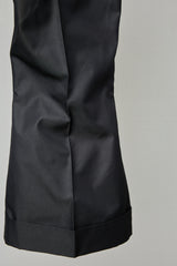 ELEGANT SHORTY FLARE CROPPED SLACKS