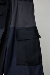 SUIT RECONSTRUCTED DOCKING PANTS
