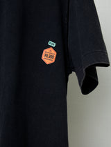 IDM STICKER PRINT BLANKET STITCH TEE