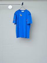 IDM STICKER PRINT BLANKET STITCH TEE
