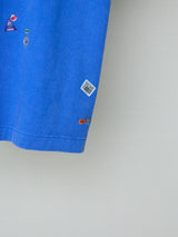 IDM STICKER PRINT BLANKET STITCH TEE