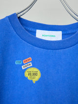 IDM STICKER PRINT BLANKET STITCH TEE