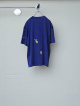 IDM STICKER PRINT BLANKET STITCH TEE