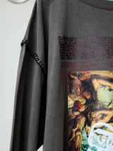 FVS ART PRINT BLANKET STITCH L/S TEE