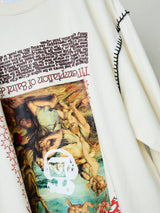 FVS ART PRINT BLANKET STITCH L/S TEE