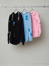 DEVORE IDM PRINT 3D-PARTS ZIP HOODIE