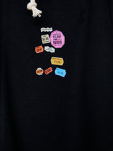 DEVORE IDM PRINT 3D-PARTS ZIP HOODIE